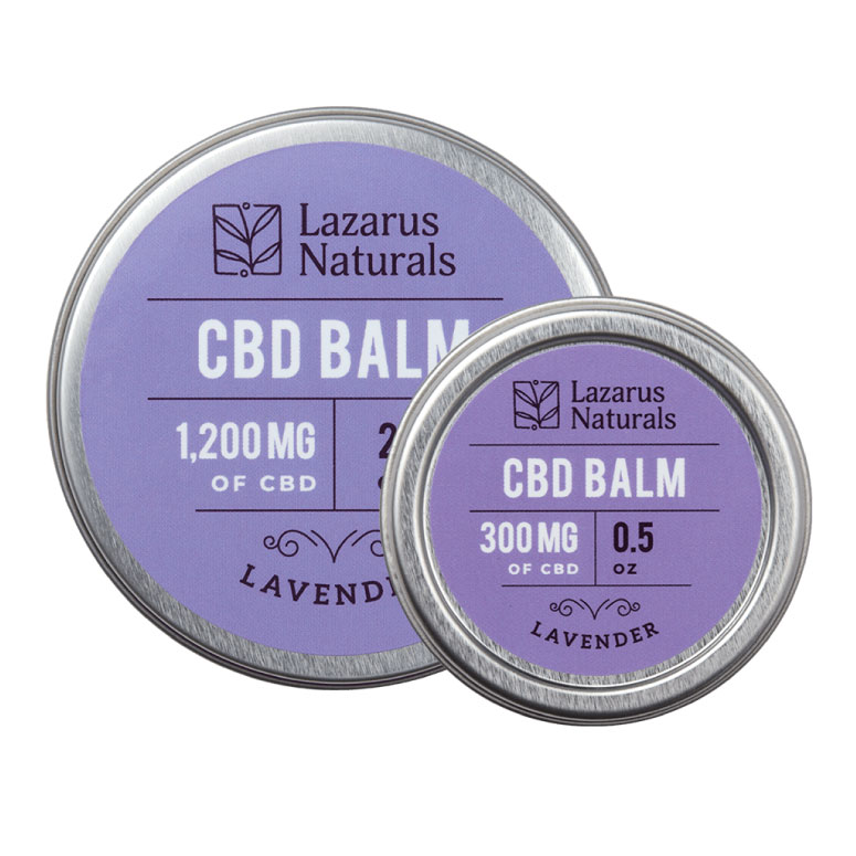 Lazarus Naturals Lavender CBD Balm