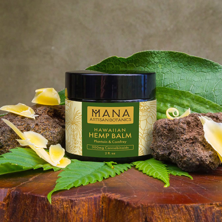 Mana Artisan Botanics Plantain & Comfrey Hemp Balm