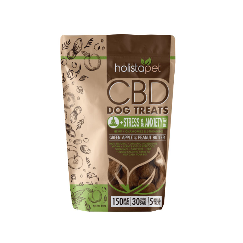 stress & Anxiety Relief CBD Dog Treats by HolistaPet