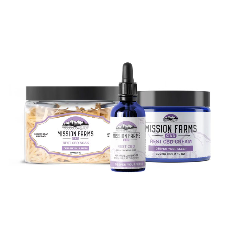 Mission Farms: Rest CBD Oil Bundle