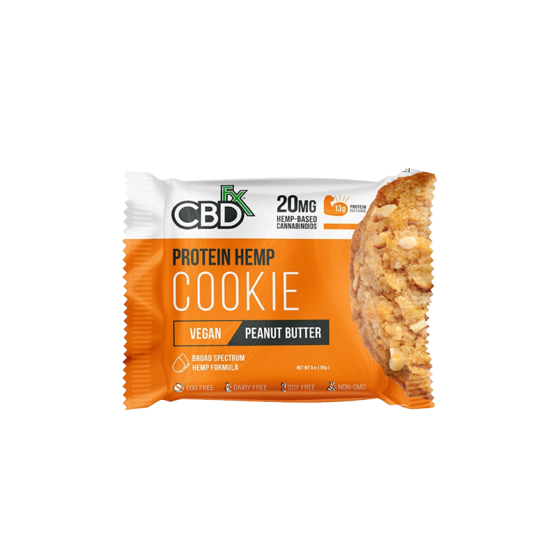 CBDfx Peanut Butter CBD Protein Cookie