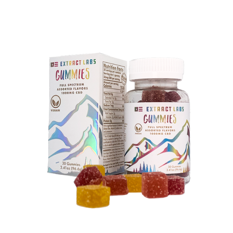 Extract Labs Full-Spectrum CBD Gummies