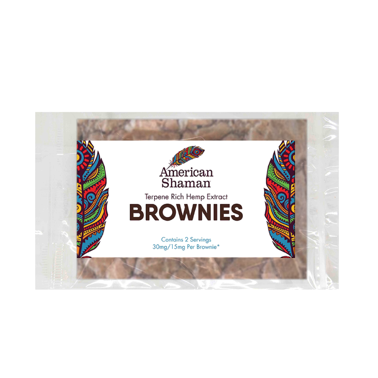 American Shaman CBD Brownies