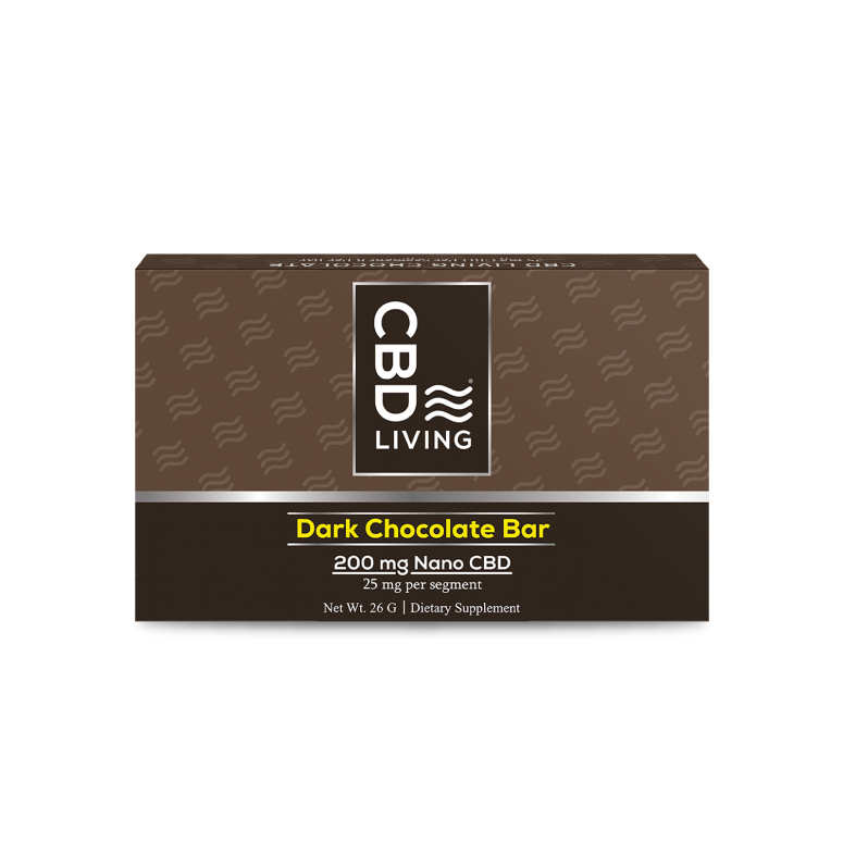 CBD Living Dark Chocolate Bar