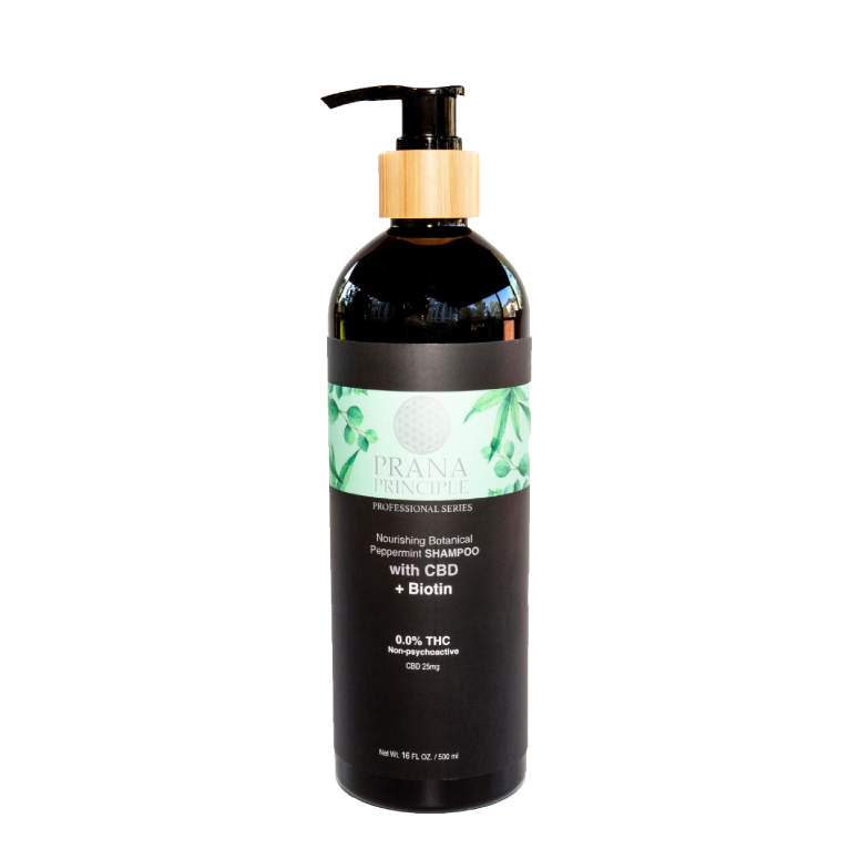 PRANA PRINCIPLE Peppermint Shampoo with CBD + Biotin