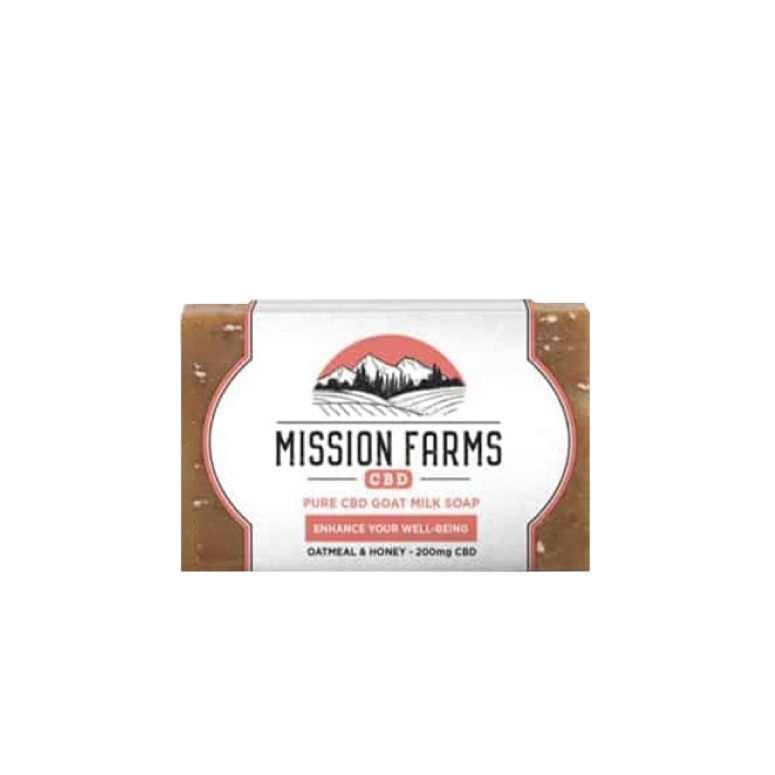 Mission Farms Relax CBD Goat Milk Soap
