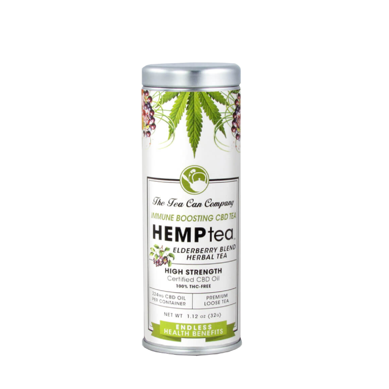 The Tea Can Company HempTea Healing Elderberry