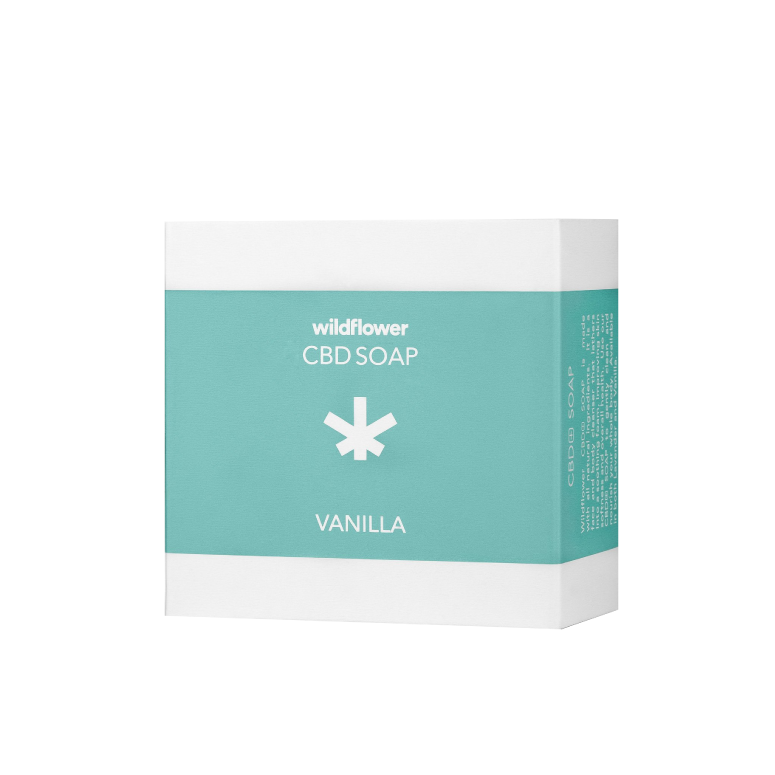 Wildflower CBD Soap Vanilla 3 Pack
