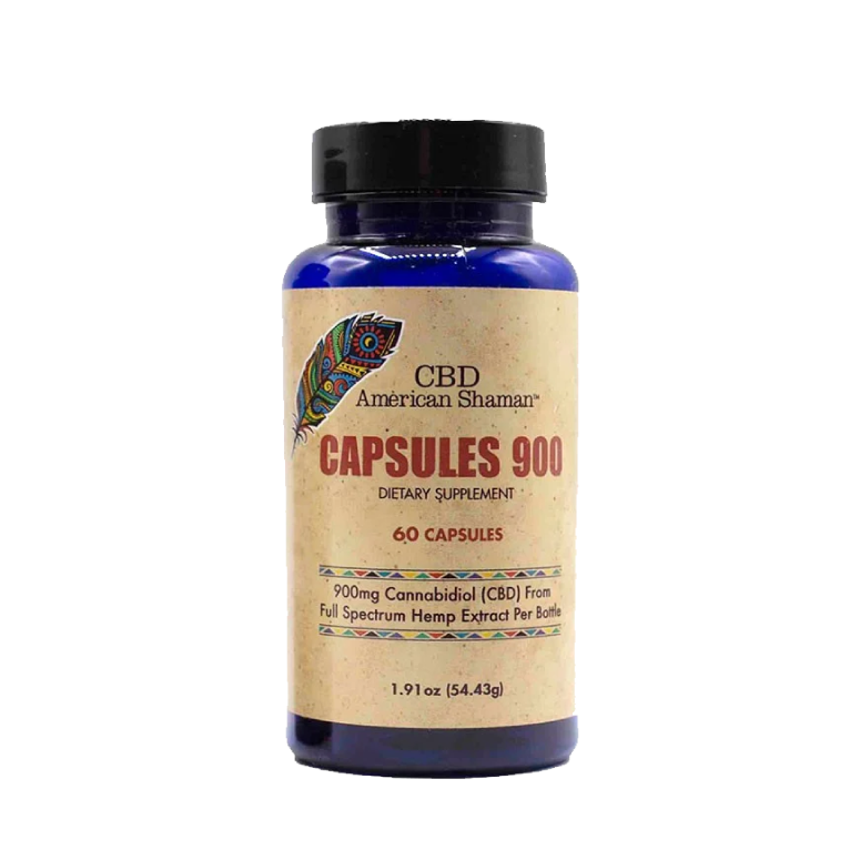 American Shaman Concentrated Hemp Oil Capsules