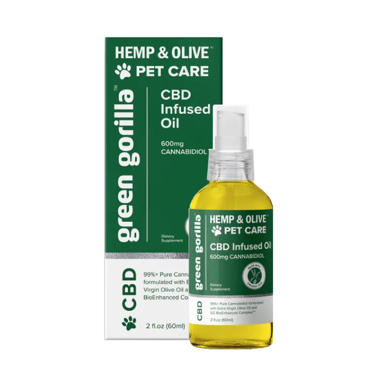 Organic Pure CBD Oil For Dogs & Pets