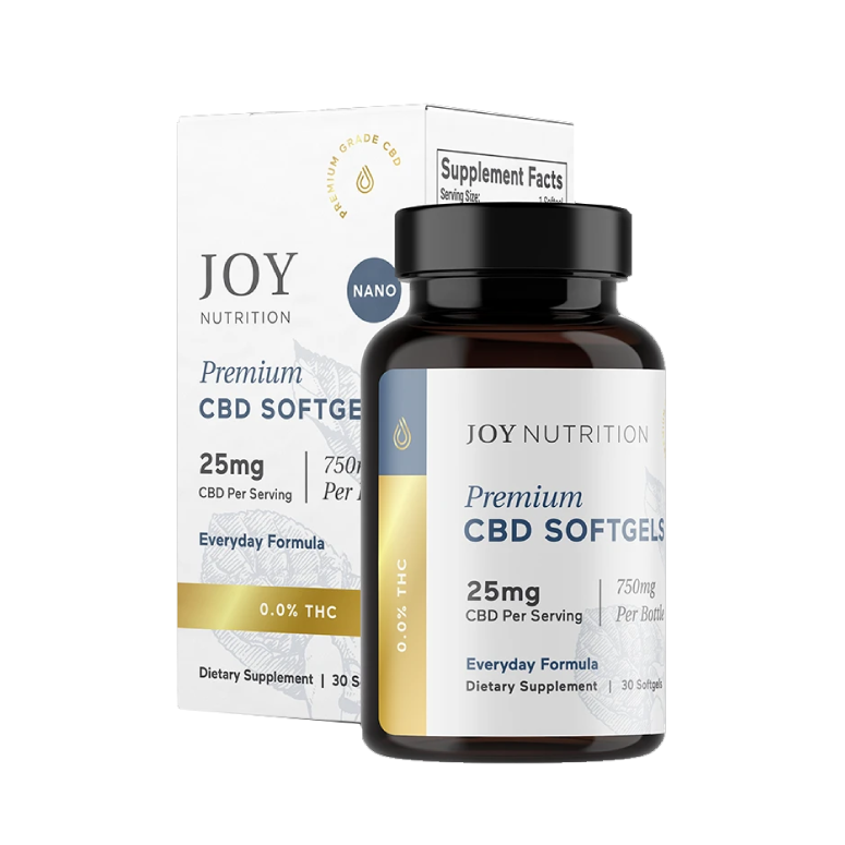 Joy Organics Everyday Formula CBD Softgels