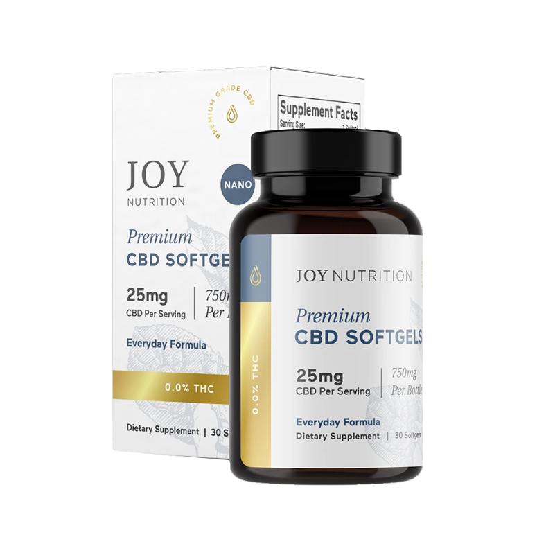 Joy Organics CBD Softgels with Melatonin for Sleep