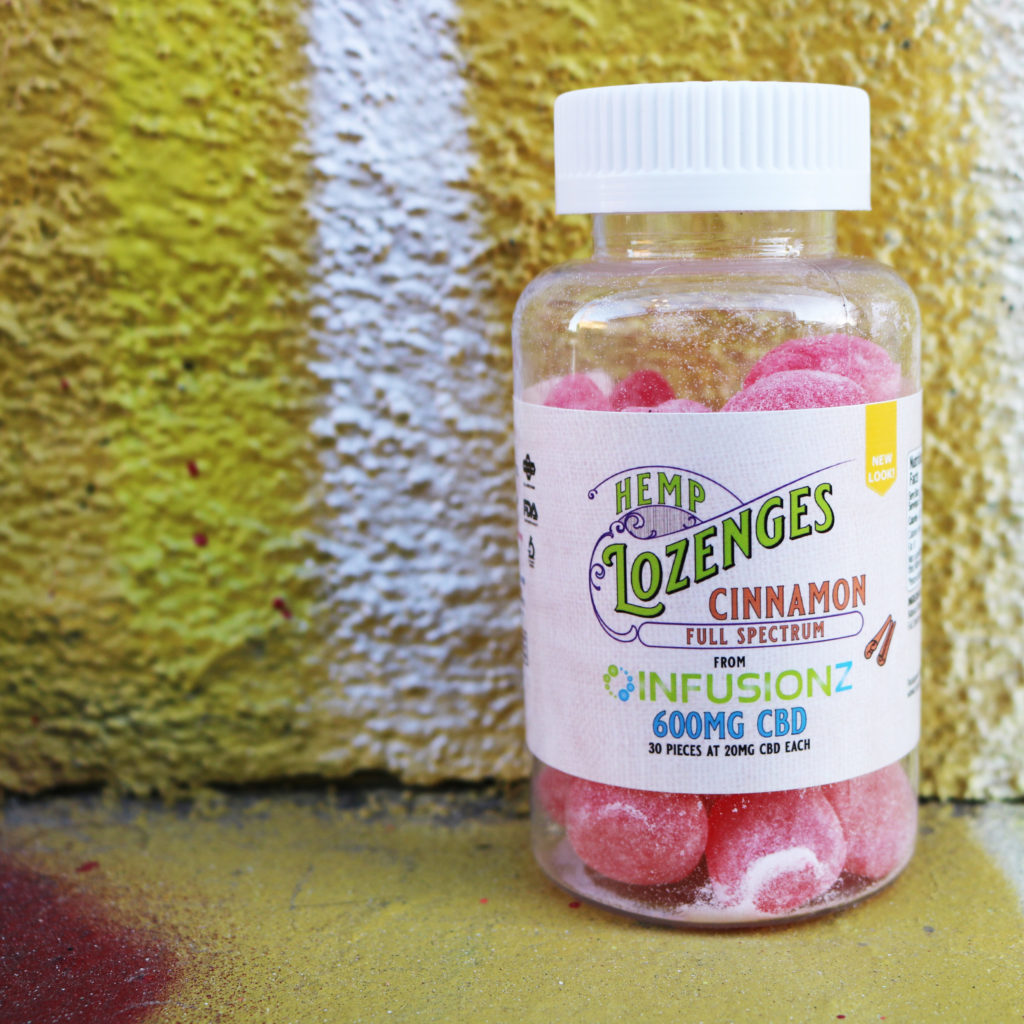 Infusionz Cinnamon CBD Hemp Lozenges