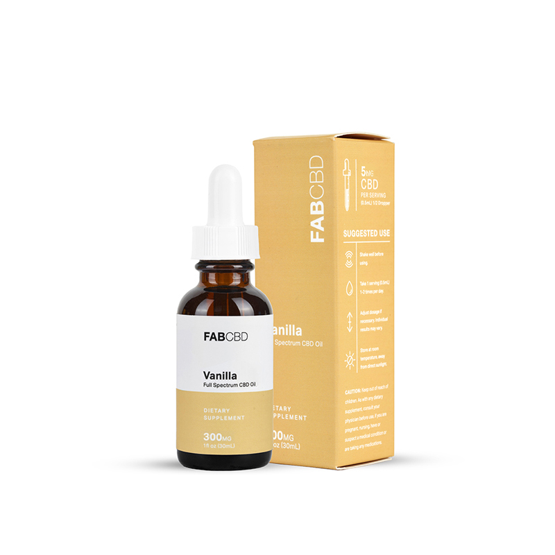 FABCBD Vanilla Oil