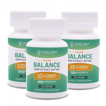 Pure Hemp Pure Balance softgels