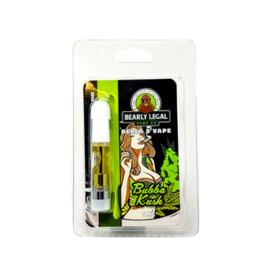 Bearly Legal Delta-8 THC Vape Tanks and Cartridges